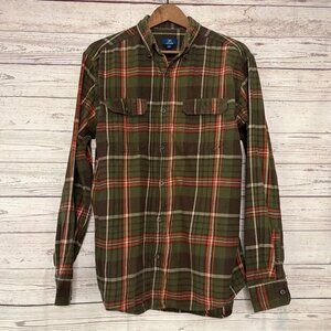 George Flannel Button Down Large